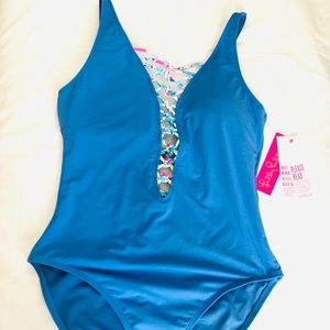 Blue Haven Lilly Pulitzer lattice